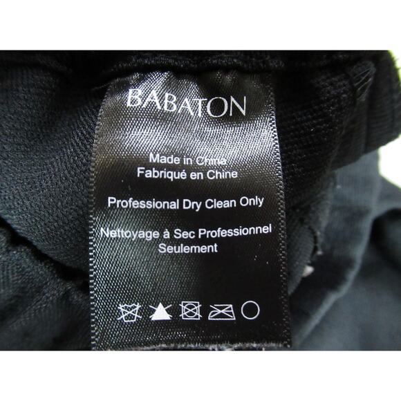 Babaton Pants Womens Size XXS Black Mid Rise Ankle Designer Casual Pull On Dress - Picture 12 of 14